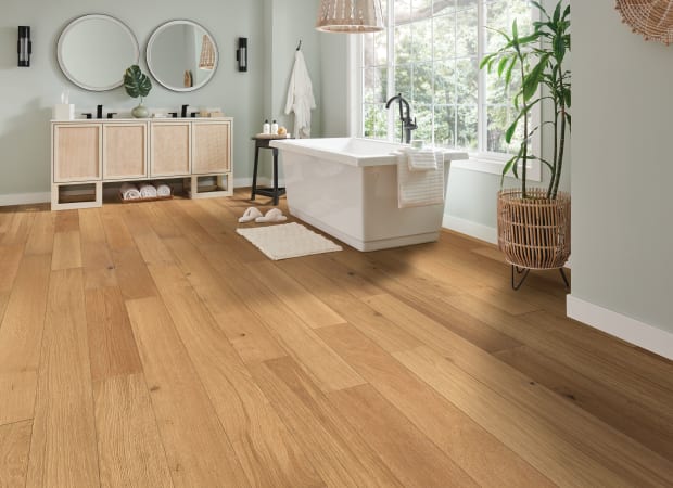 Forest Rain White Oak Engineered in Woodsy Winter 7-7/16" | Bruce
