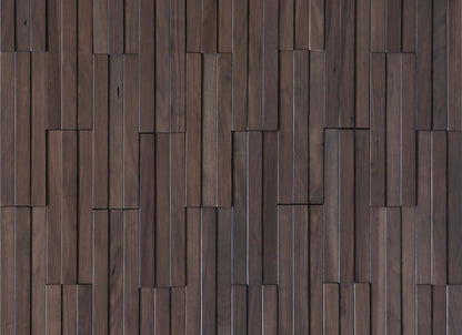Wall -  Inceptiv - Kuadra in Brown Ash