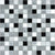 Baroque in Arabescato 1x1 Mosaic Glass Tile