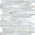 Baroque in Calacatta Random Strip Mosaic Glass Tile