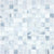 Baroque in Carrara 1x1 Mosaic Glass Tile