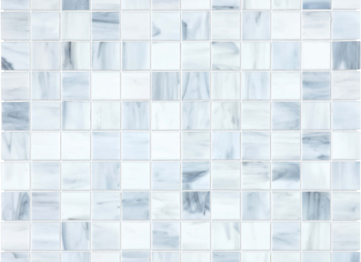 Baroque in Carrara 1x1 Mosaic