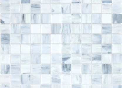 Baroque in Carrara 1x1 Mosaic