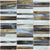 Baroque in Corallo Random Stacked Mosaic Glass Tile