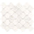 Marble Collection in First Snow Elegance 11 X12 Baroque Natural Stone