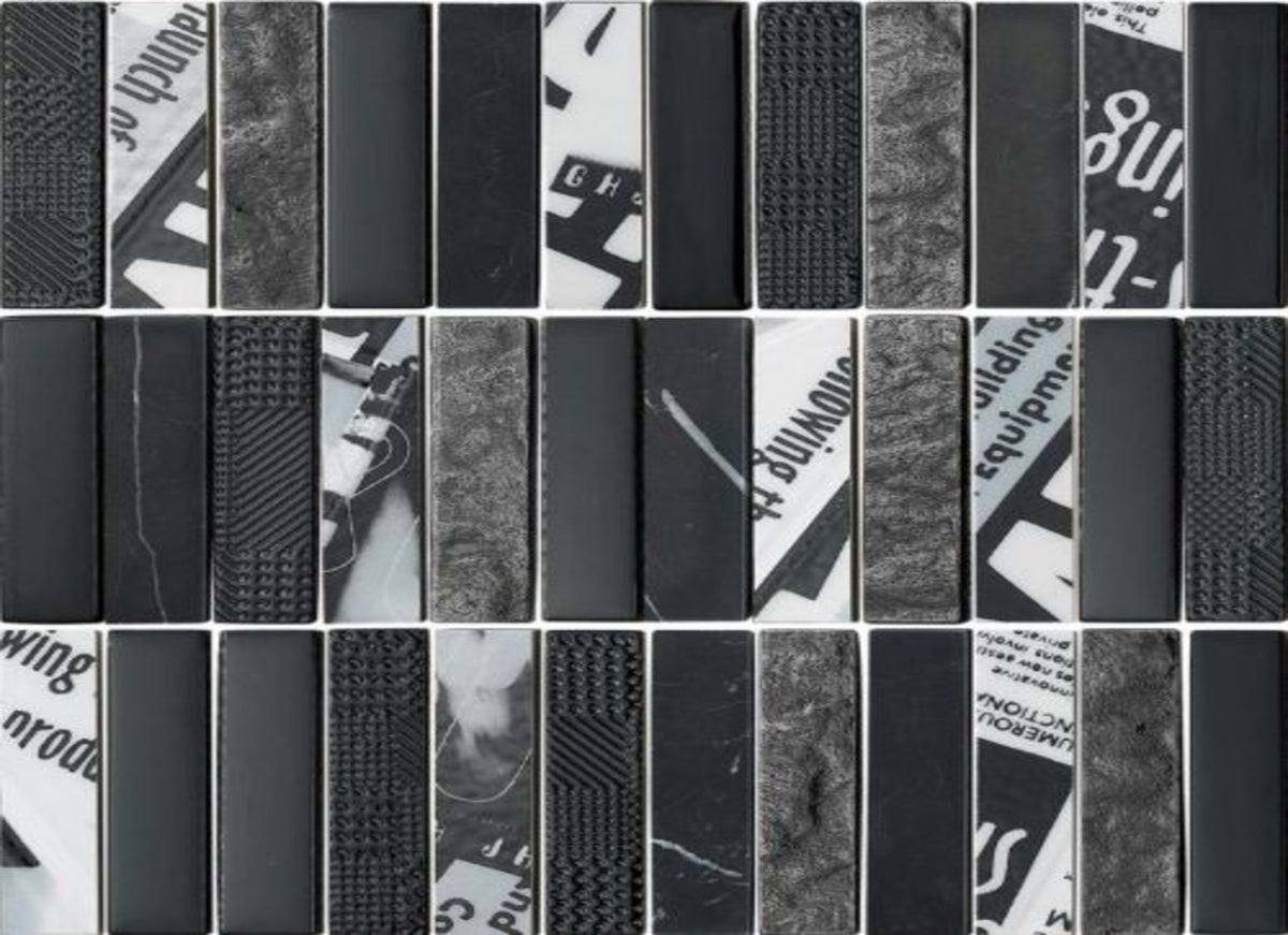 Finish Line in Black 1x4 Pressblend