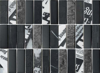 Finish Line in Black 1x4 Pressblend