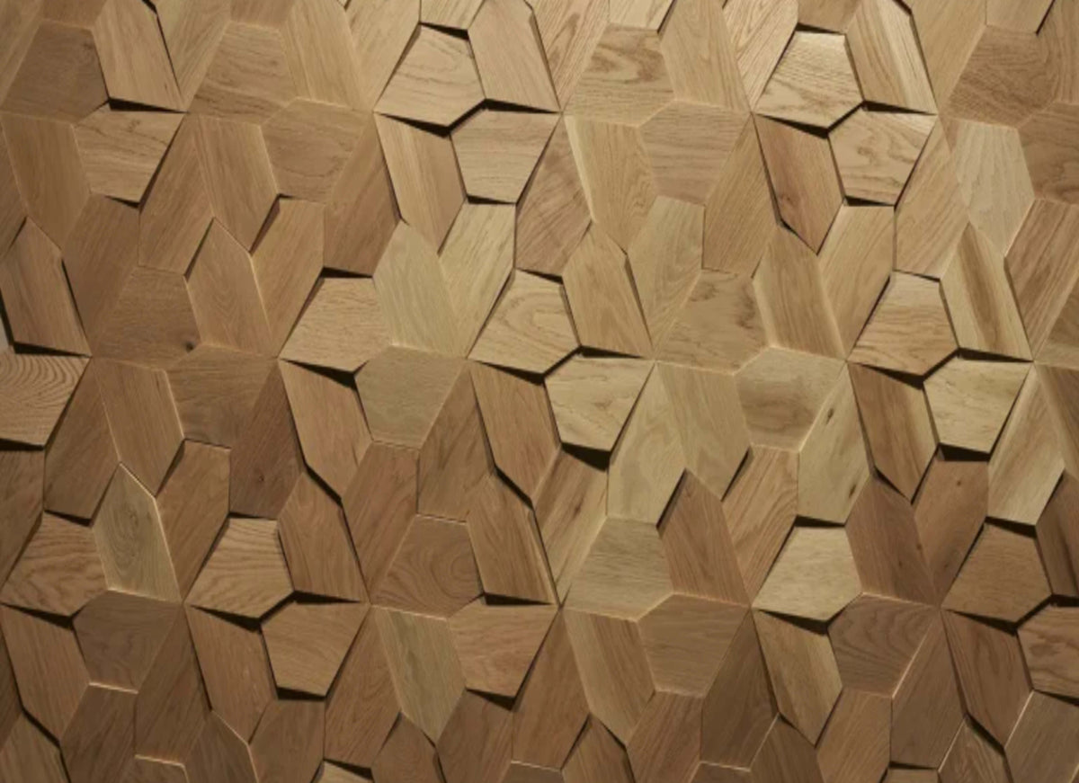 Wall - Motif - Blume in Natural
