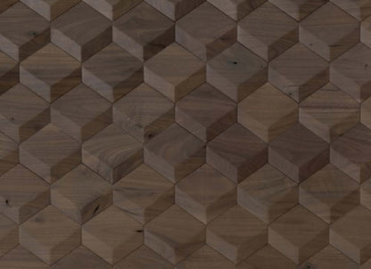 Wall -  Inceptiv - Metamorphosis in Brown Ash