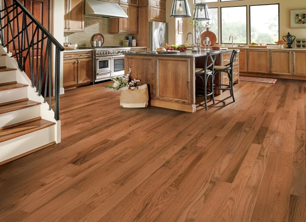 Manchester Red Oak Solid in Royal Ginger 3-1/4" | Bruce