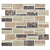 Color Appeal in Pebble Beach Blend Glass Tile
