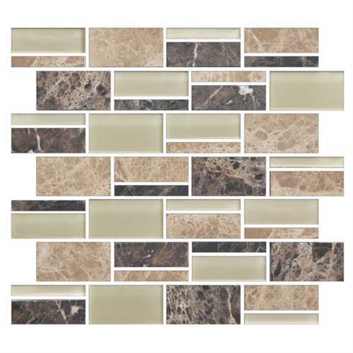 Color Appeal in Pebble Beach Blend Glass Tile