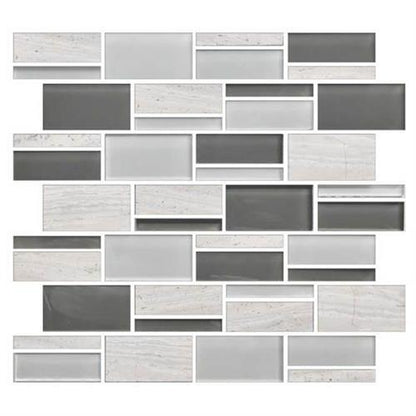 Color Appeal in Mountain Morning Blend Glass Tile