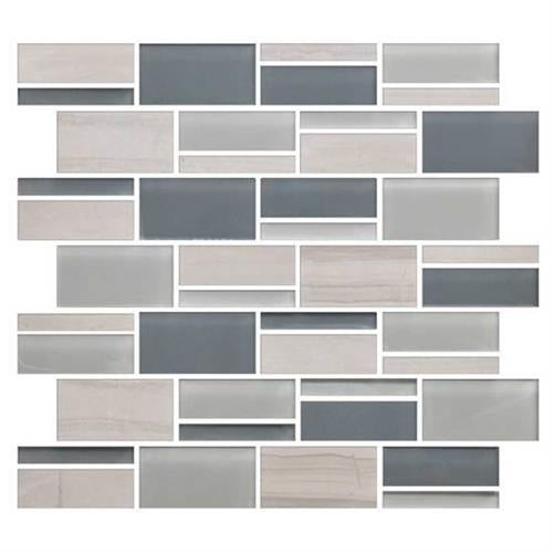 Color Appeal in Sea Cliff Blend Glass Tile