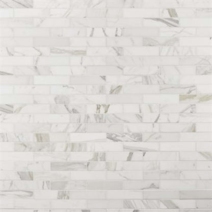 Calacatta in Calacatta Gold Honed 2x8 Natural Stone