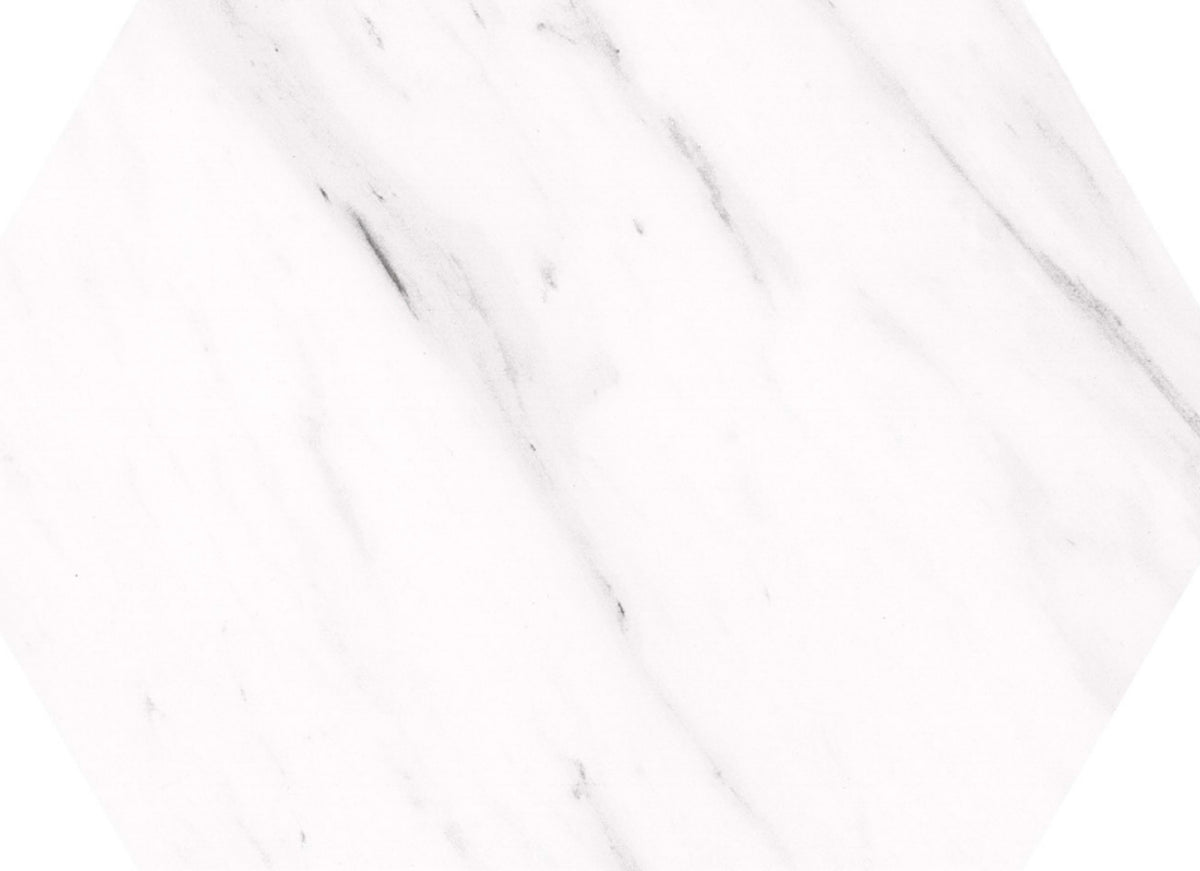 Carrara Hex in Carrara