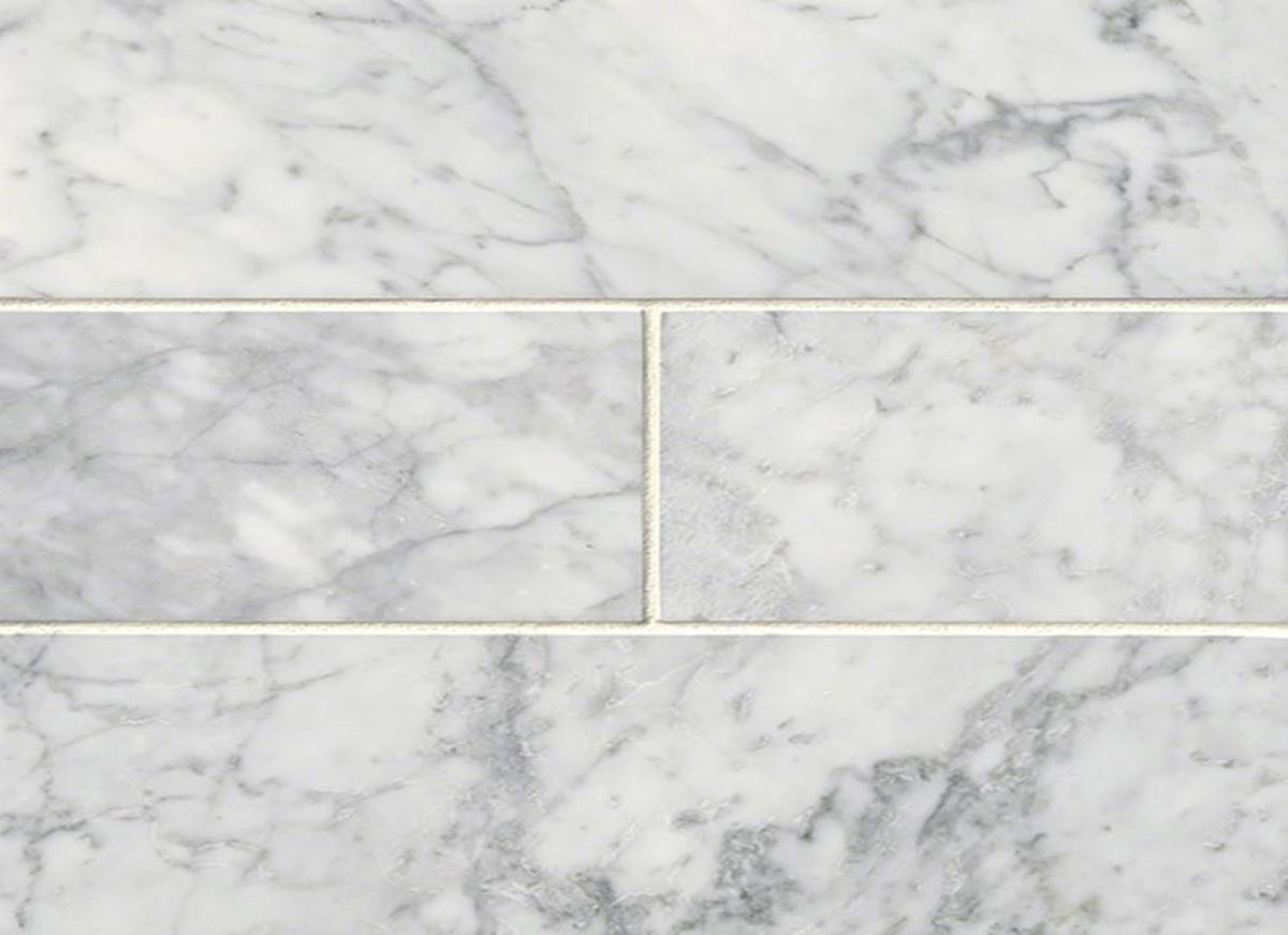 Carrara White in Carrara White - 4x12