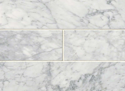 Carrara White in Carrara White - 4x12