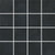 Color Blox 2.0 in Boot Black Mosaic 3"x3" Tile