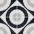 Cementine Black and White in B&W 5 Tile