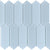 Charisma in Poise Picket Glass Tile