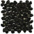 Cobblestone in Flat Black Natural Stone