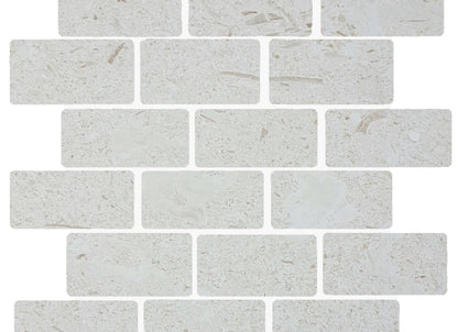 Sand Key in Shell Stone Staggered Mosaic