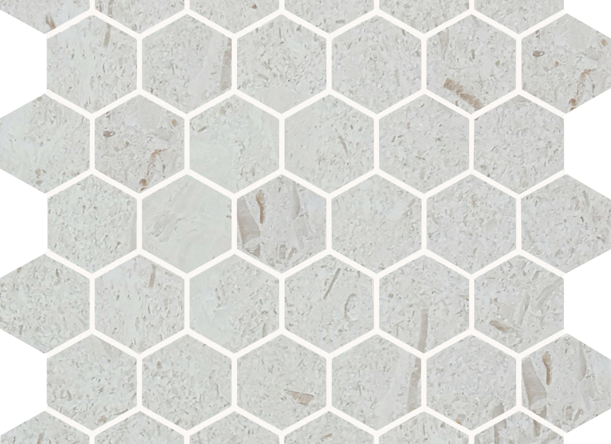 Sand Key in Shell Stone Hexagon