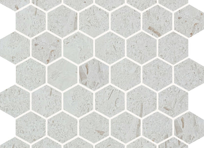 Sand Key in Shell Stone Hexagon
