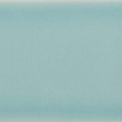 Cursive in Soft Teal 3"x6" Tile