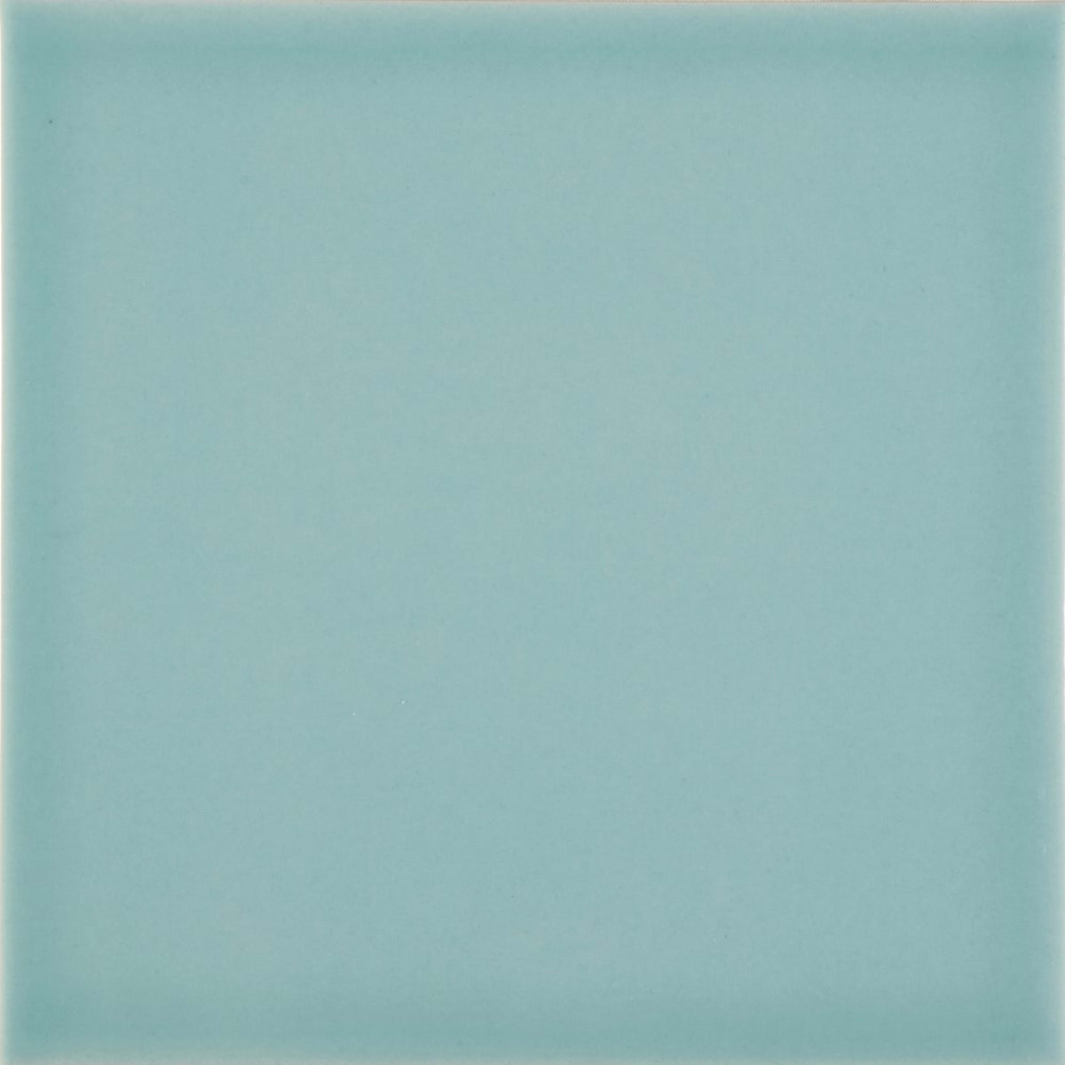 Cursive in Soft Teal 6"x6" Tile