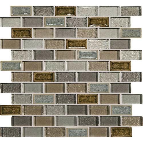 Crystal Shores in Sapphire Lagoon Glass Tile