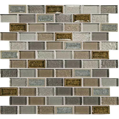 Crystal Shores in Sapphire Lagoon Glass Tile