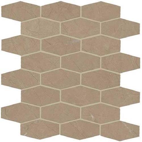 Classentino Marble in Corinth Beige Matte - Hex Mosaic Tile