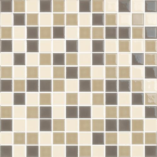 H-Line Series in Blend B Mosaic Tile