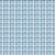 Color Wave - Straight Joint in Blue Lagoon Glass Tile
