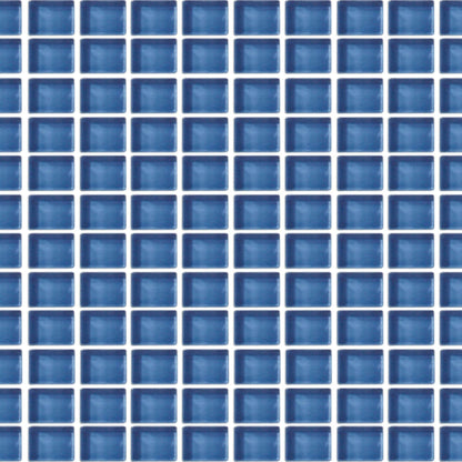 Color Wave - Straight Joint in Twilight Blue Glass Tile