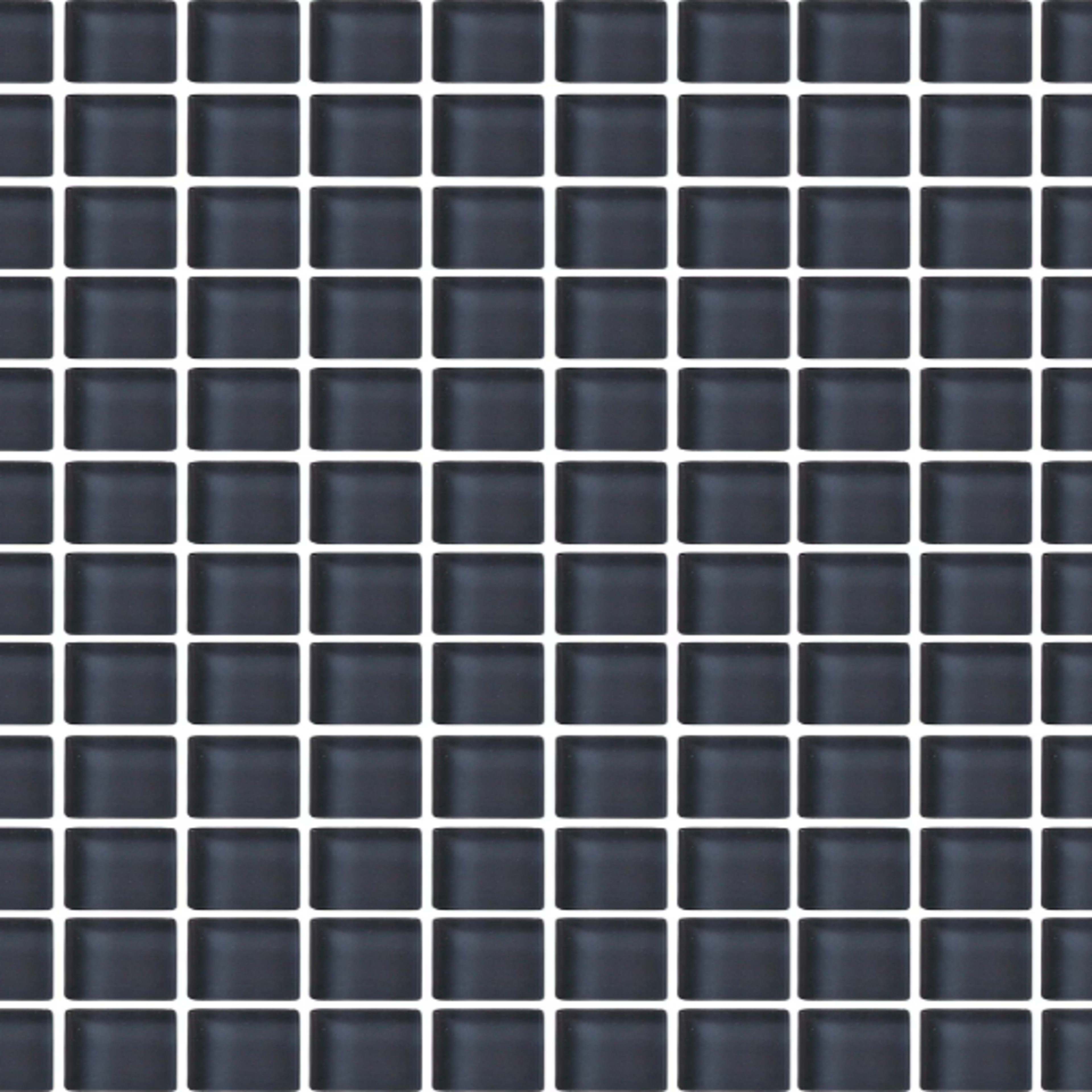 Color Wave - Straight Joint in Nine Iron Glass Tile