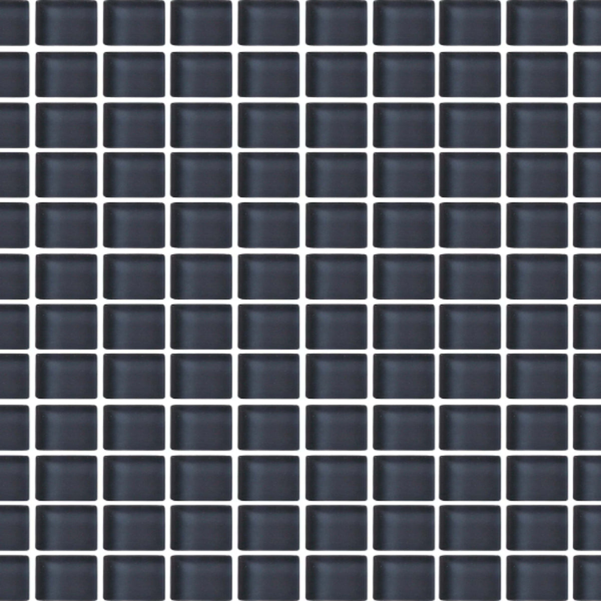 Color Wave - Straight Joint in Nine Iron Glass Tile
