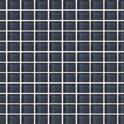 Color Wave - Straight Joint in Nine Iron Glass Tile