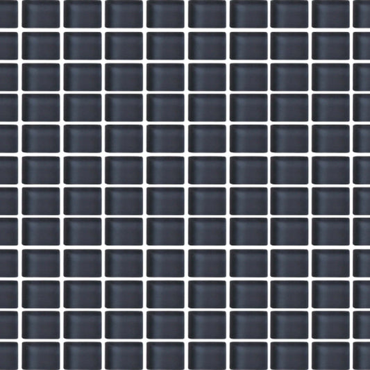 Color Wave - Straight Joint in Nine Iron Glass Tile