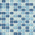 Color Wave - Straight Joint in Winter Blues Glass Tile