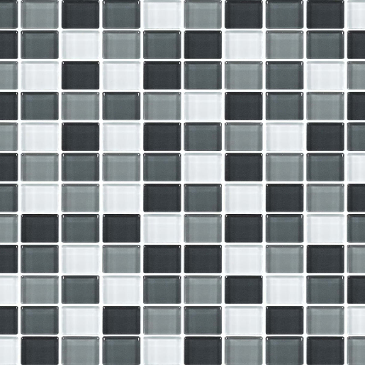Color Wave - Straight Joint in Evening Mixer Glass Tile