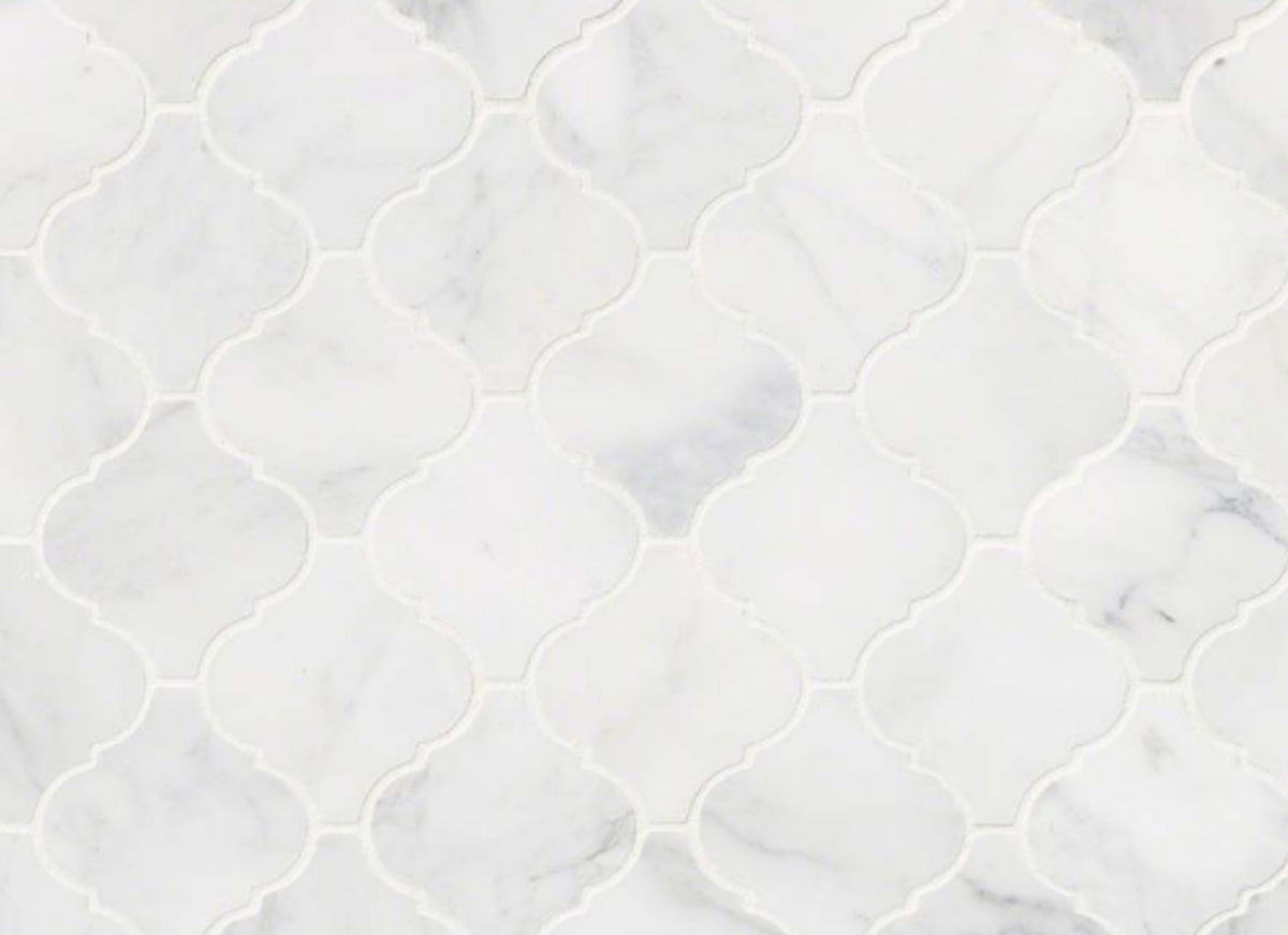 Calacatta Cressa in Calacatta Cressa Arabesque Tile