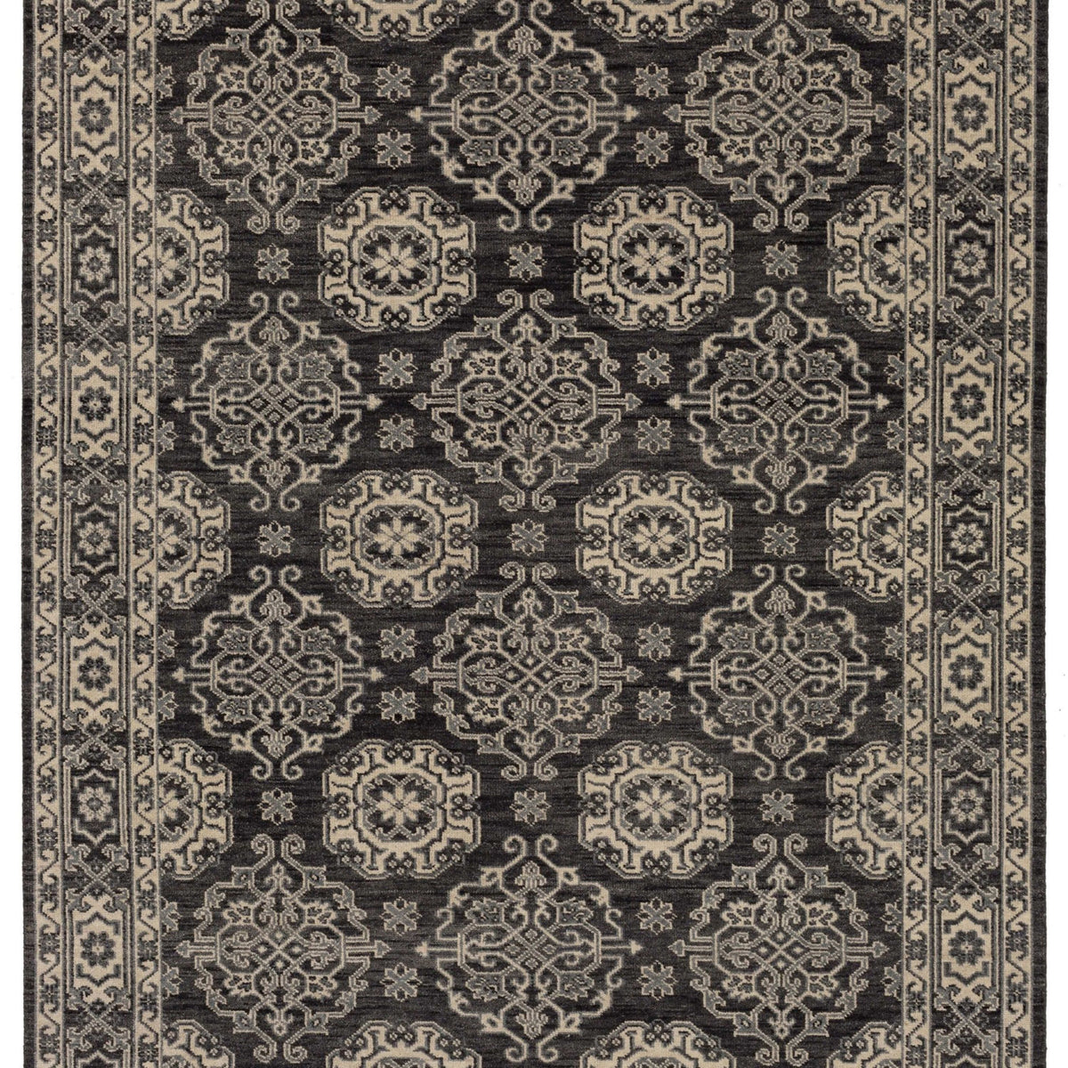 Camille Black in Black Area Rugs