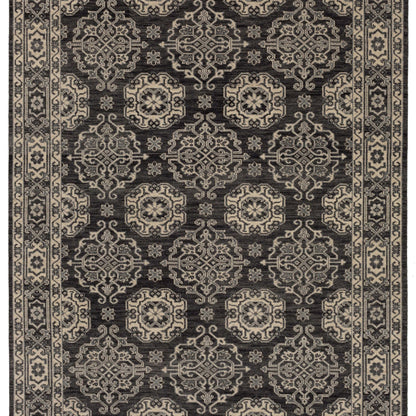Camille Black in Black Area Rugs