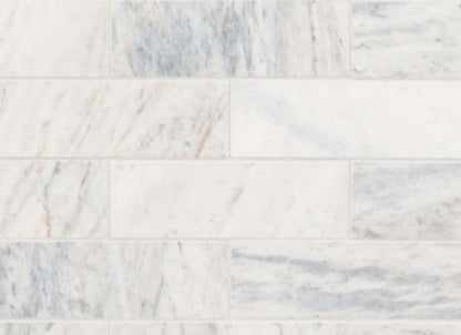 Capri Blue in Capri Blue Honed Subway Tile 2x6