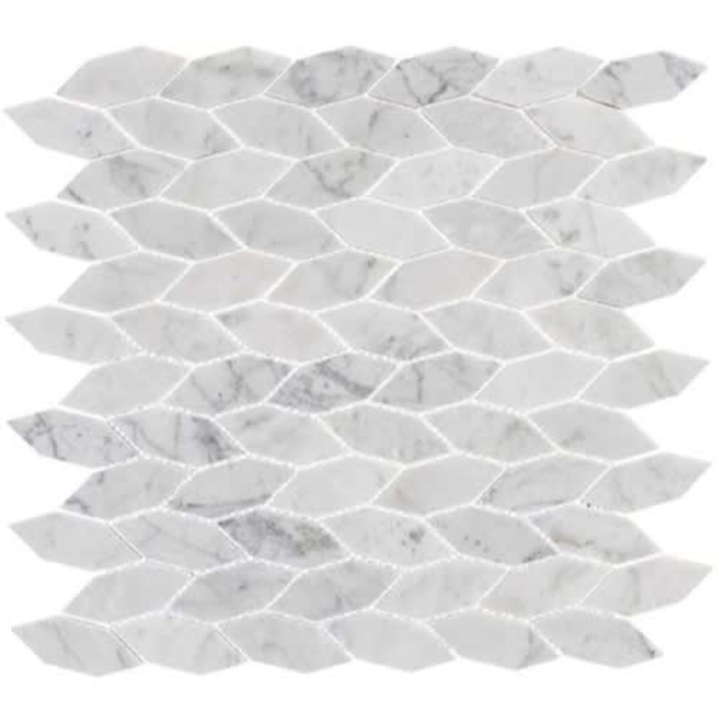 Colonial in Captains Manor 2 1/2x1 Long Hex Natural Stone