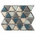Pinwheel Collection in Carnival Spin Glass Tile
