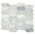 Marble Collection in Carrara White Elongated Hex Natural Stone